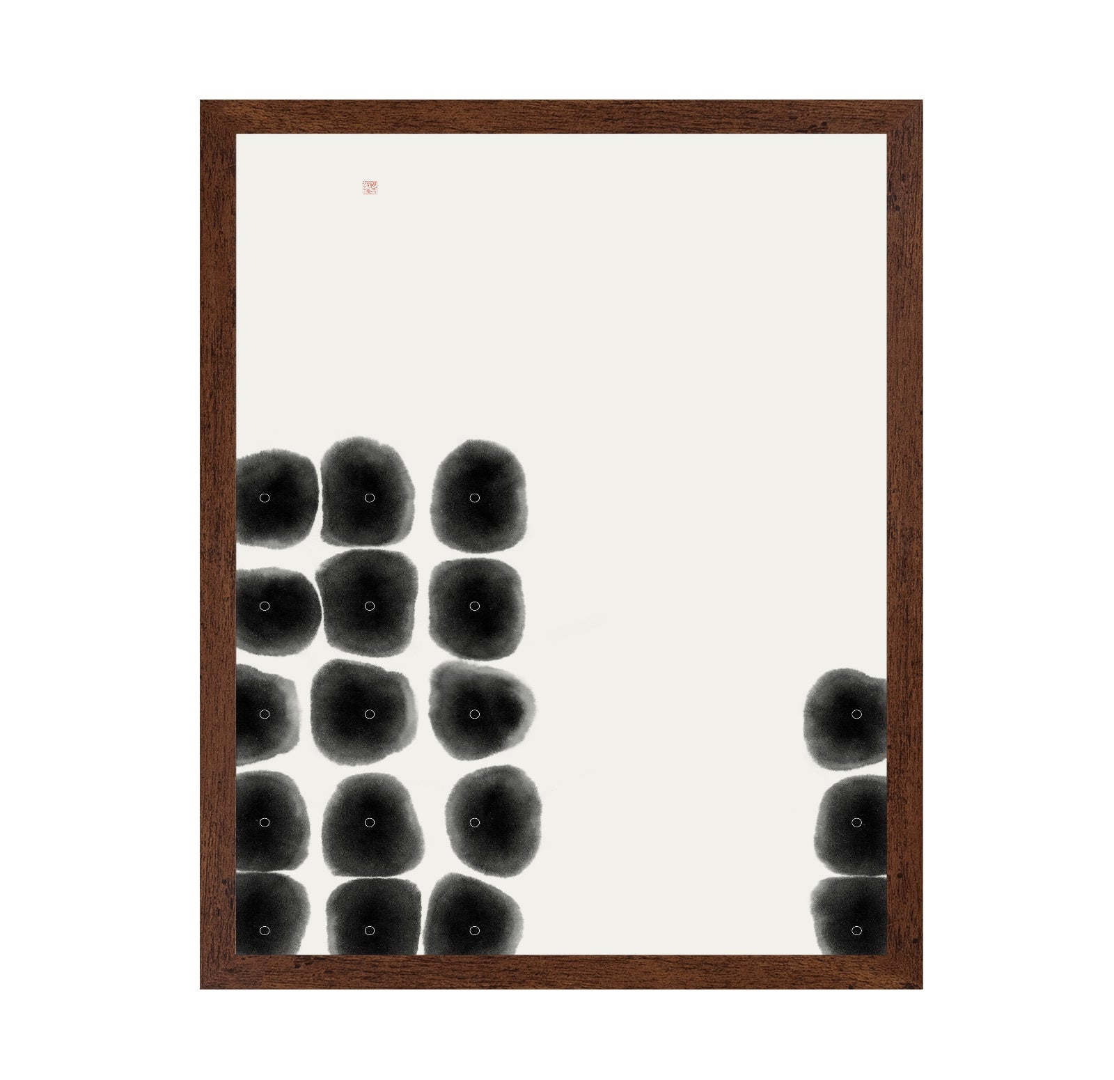 Ink Dot Grid Pattern