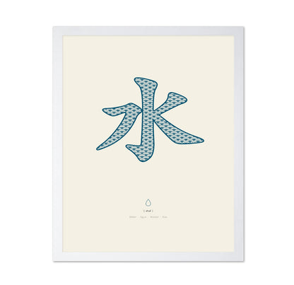 Water Kanji Pattern