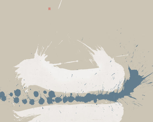 Abstract Ink Splash Flow