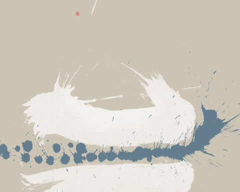 Abstract Ink Splash Flow