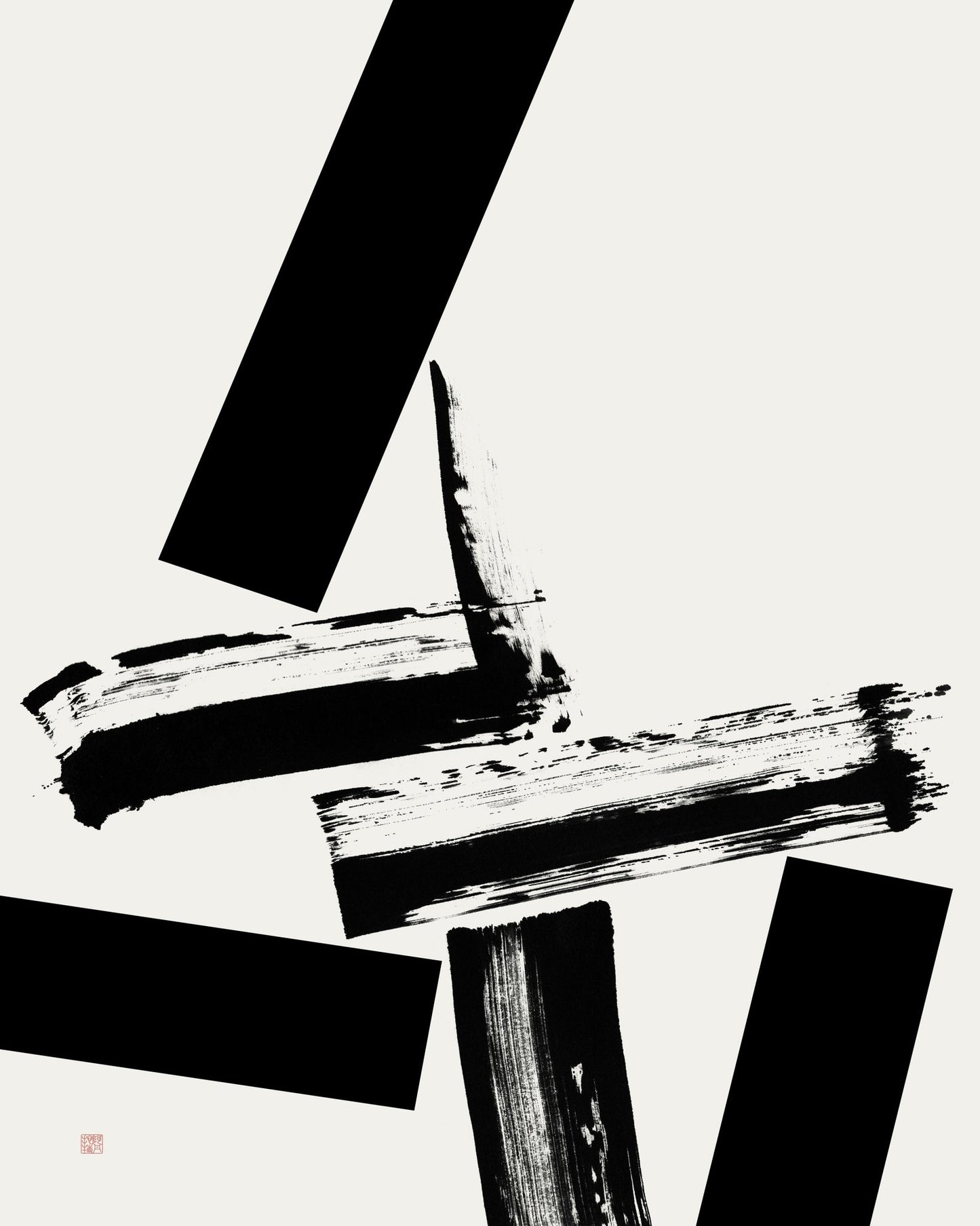 Bold Cross Strokes