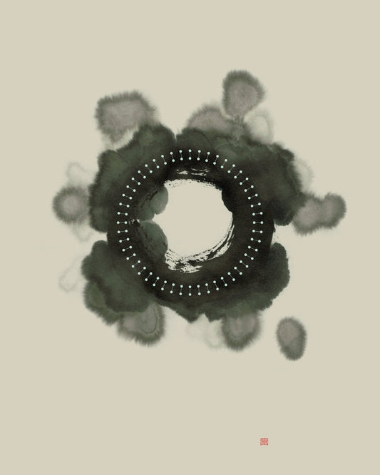 Ink Halo Circle