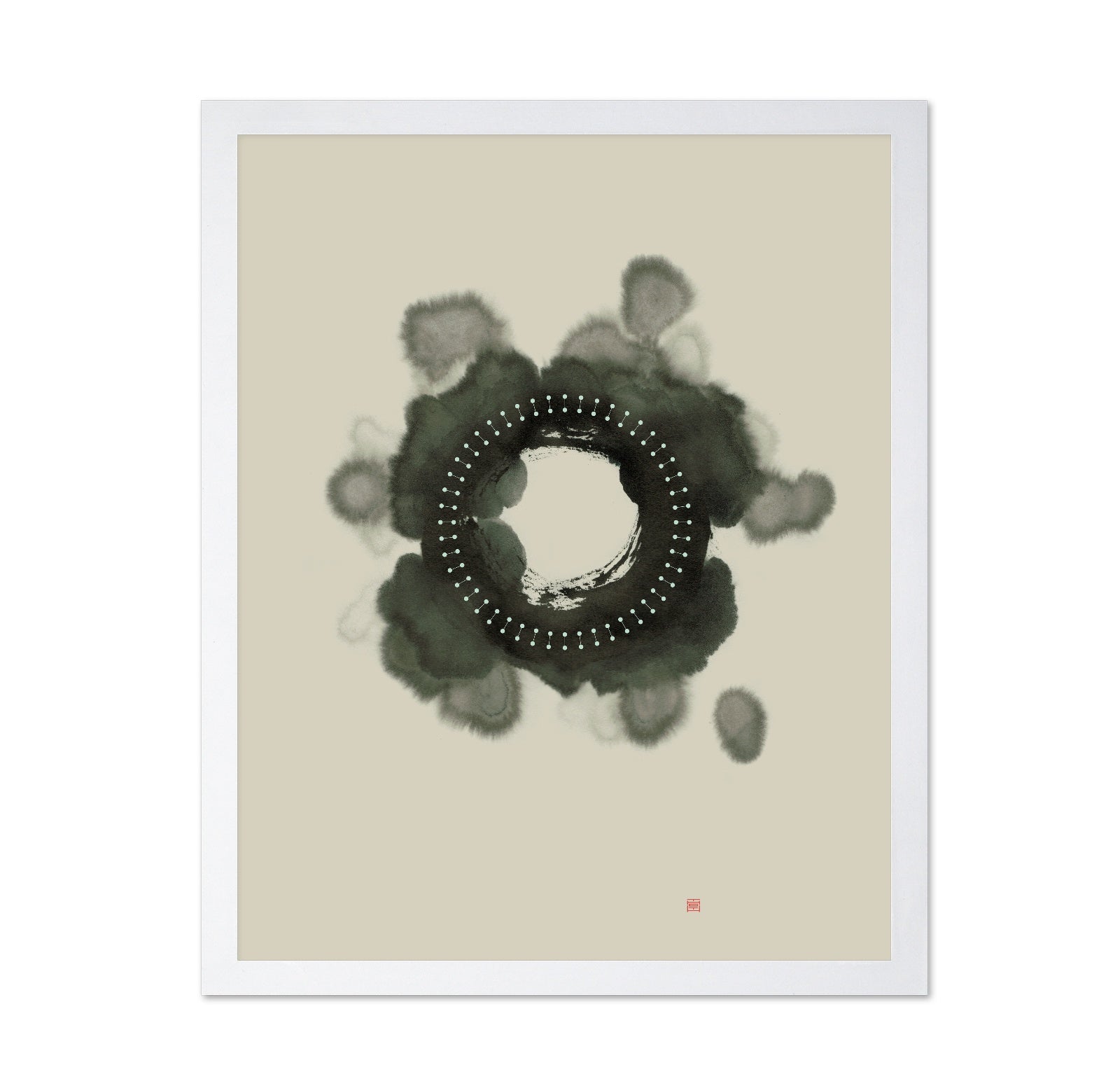 Ink Halo Circle