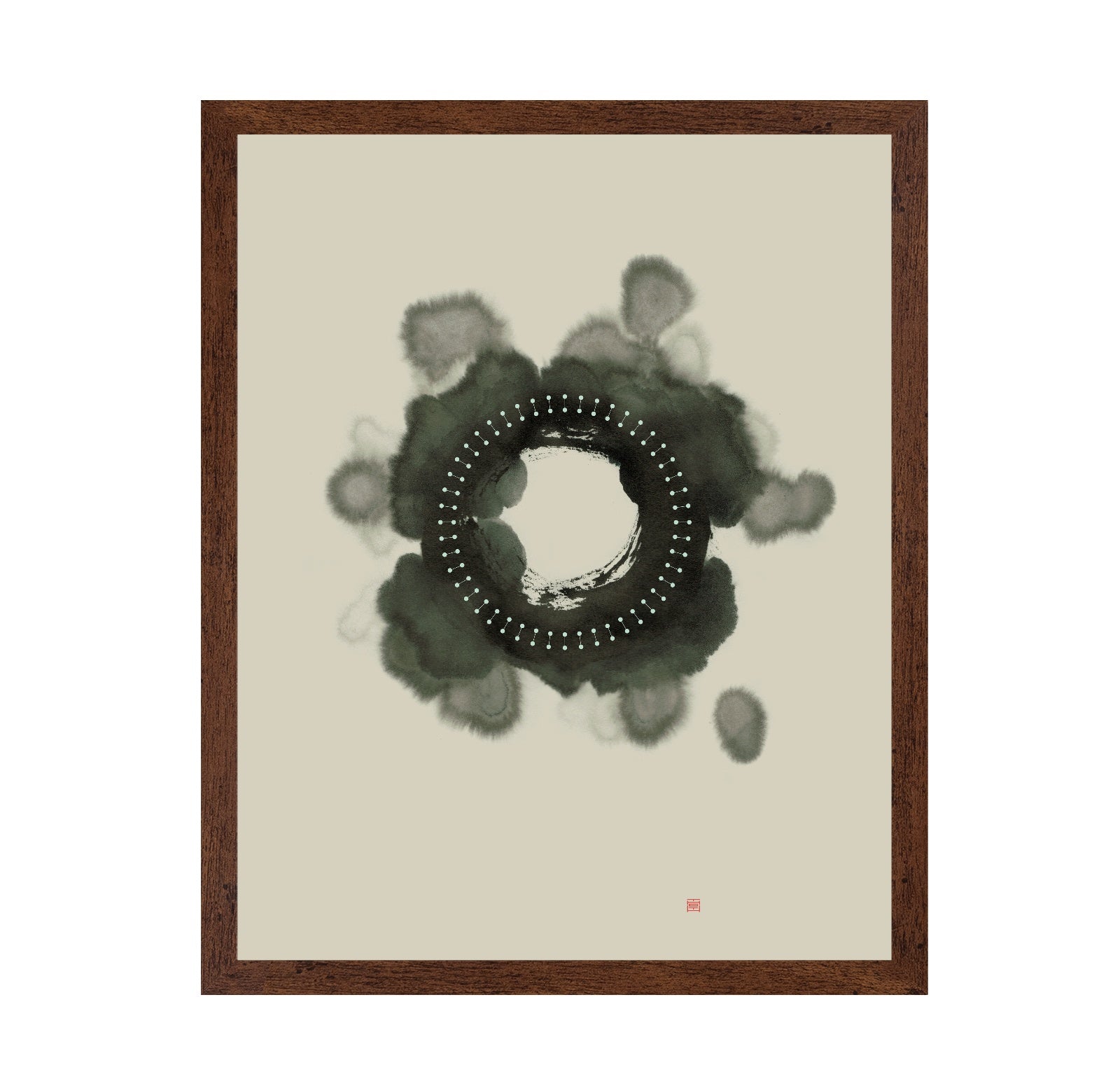 Ink Halo Circle