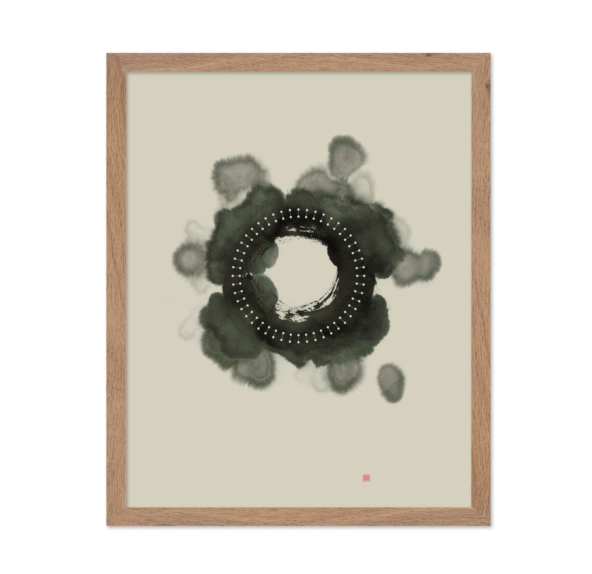 Ink Halo Circle