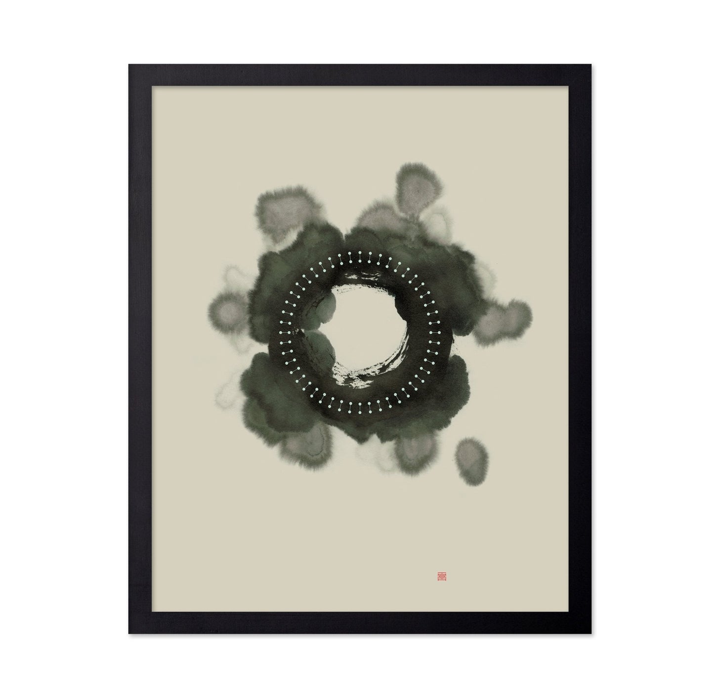 Ink Halo Circle