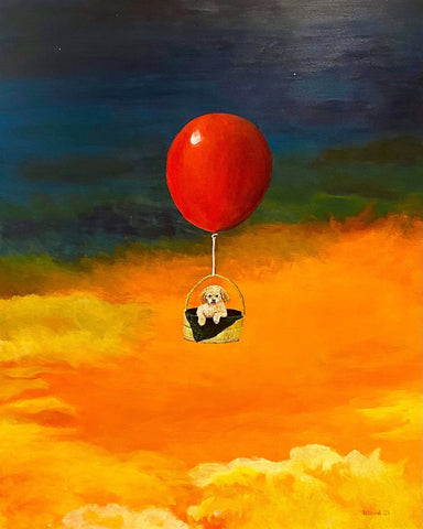 Puppy Balloon Ride