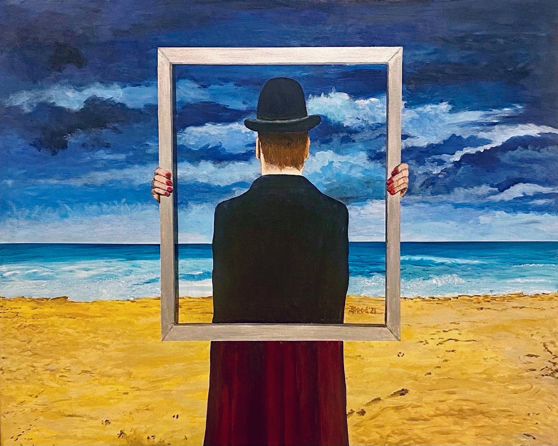 Framed Ocean View