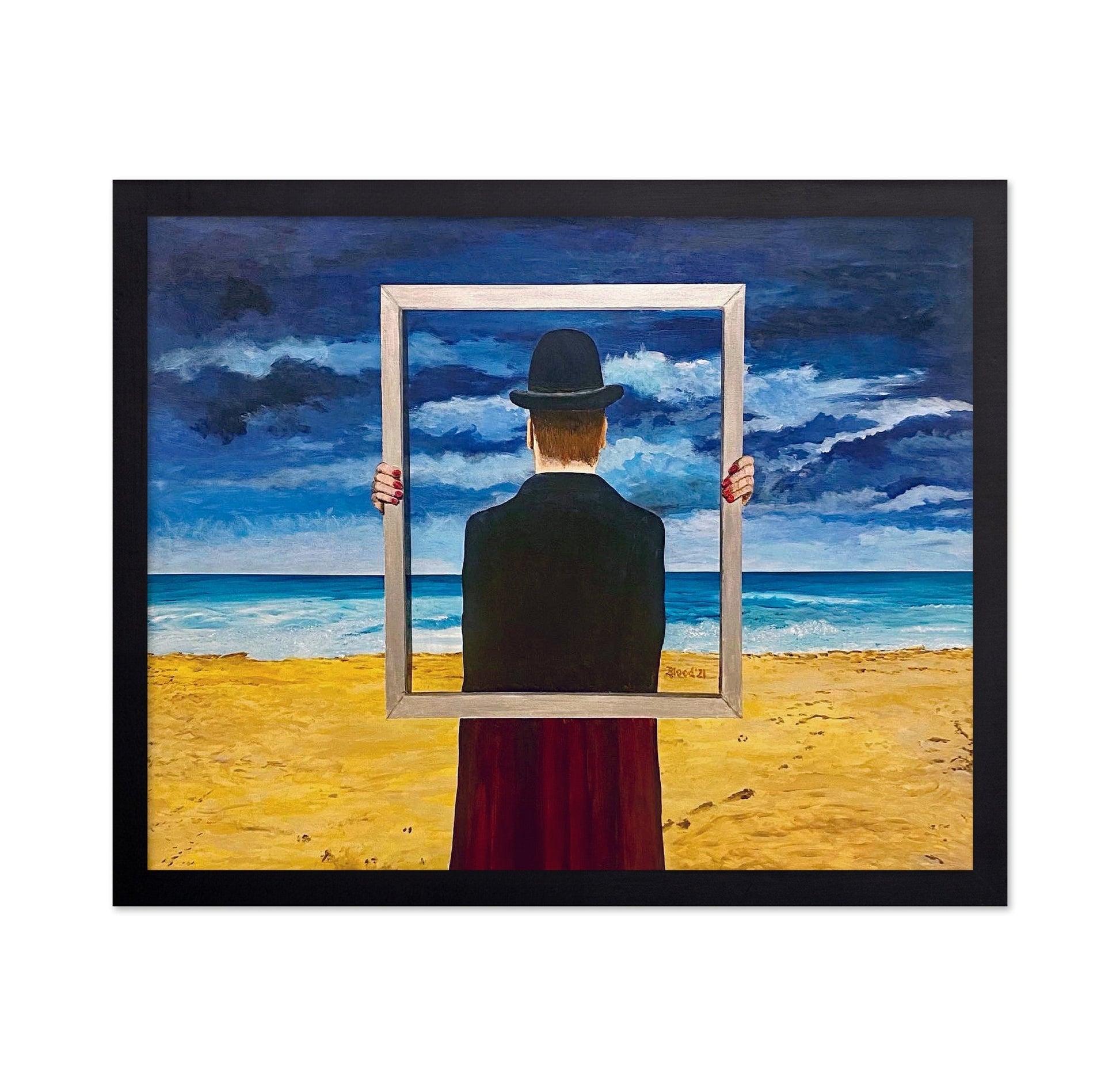 Framed Ocean View
