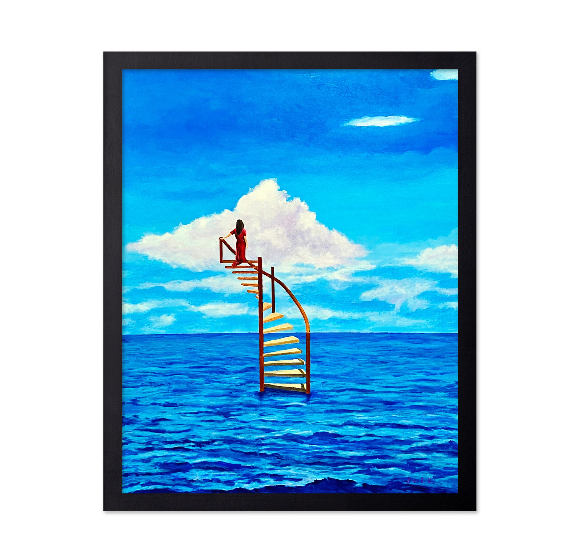 Stairway Above Sea