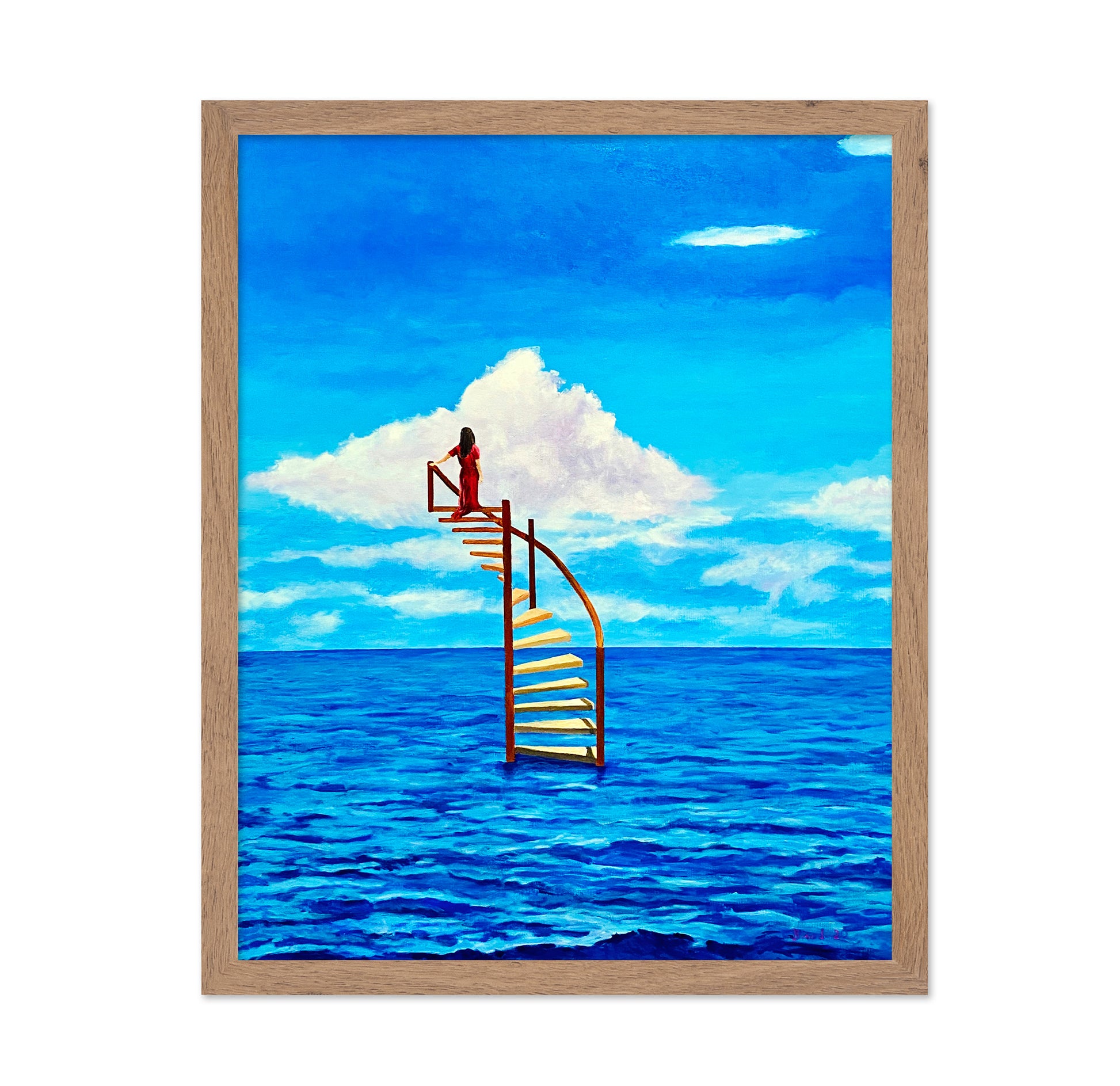 Stairway Above Sea