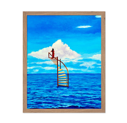 Stairway Above Sea