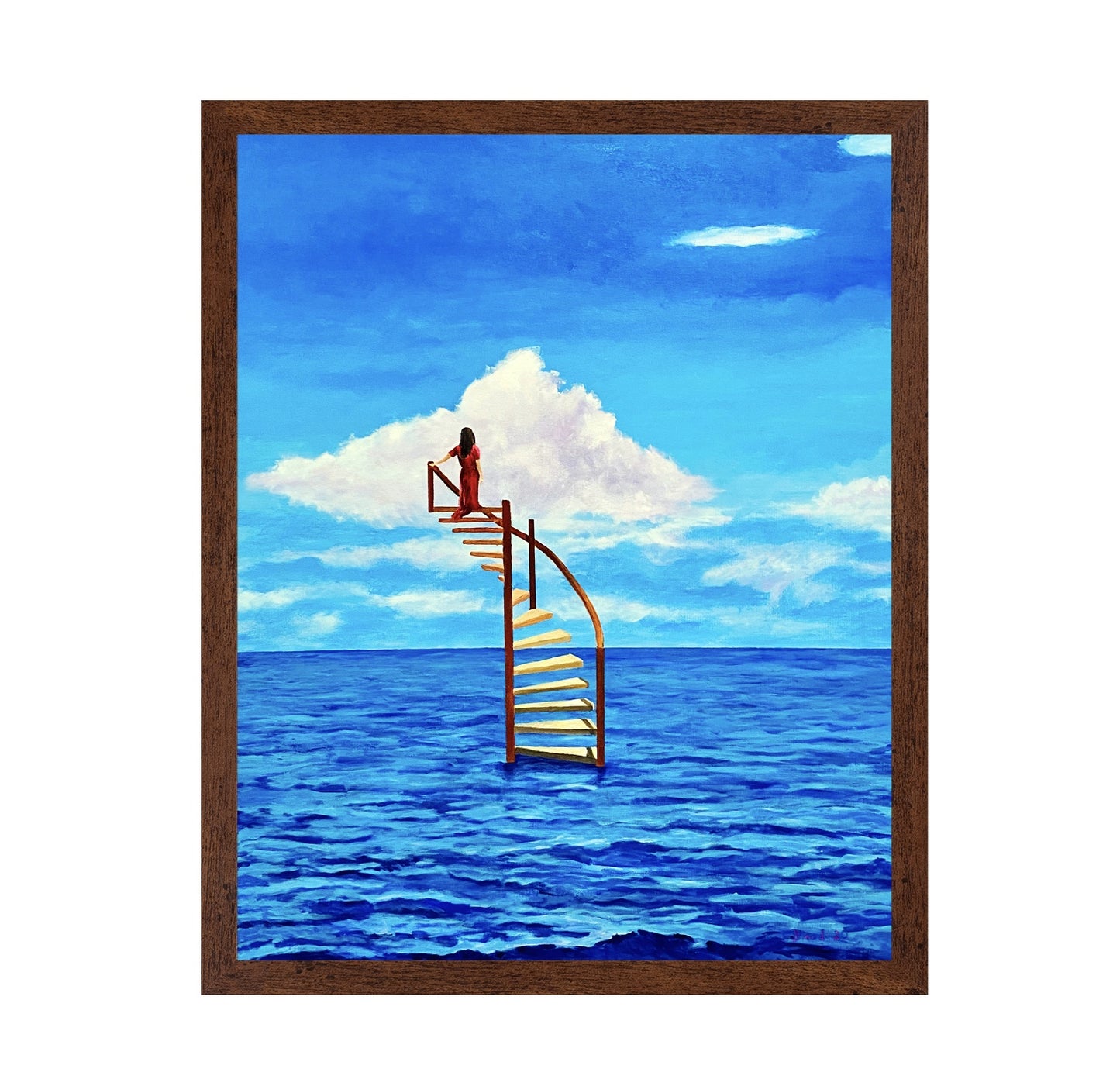 Stairway Above Sea