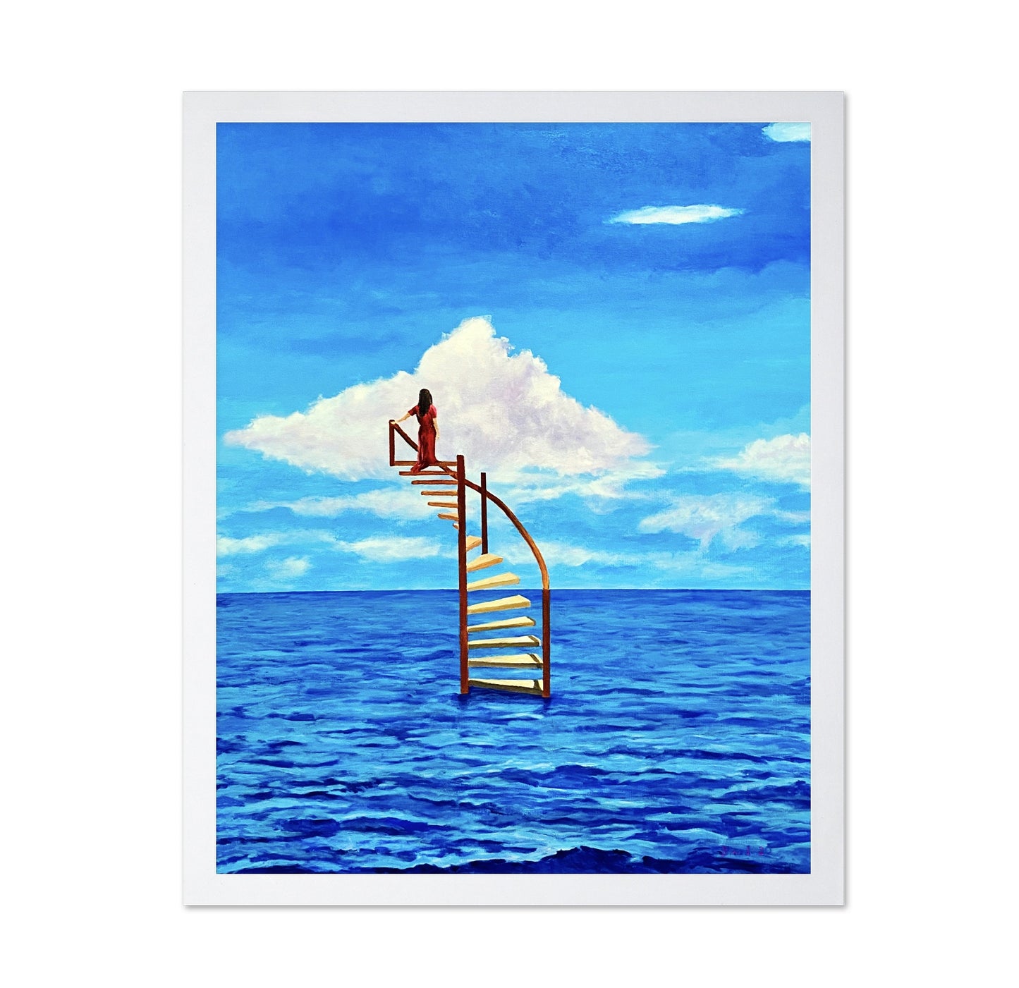 Stairway Above Sea