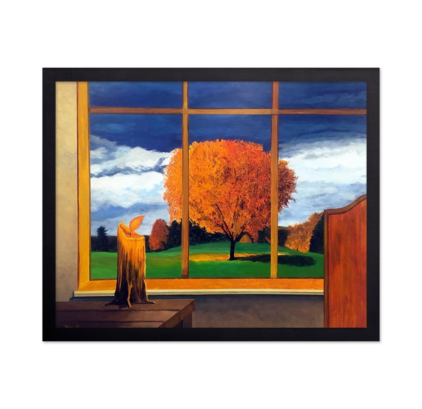 Autumn Window Glow