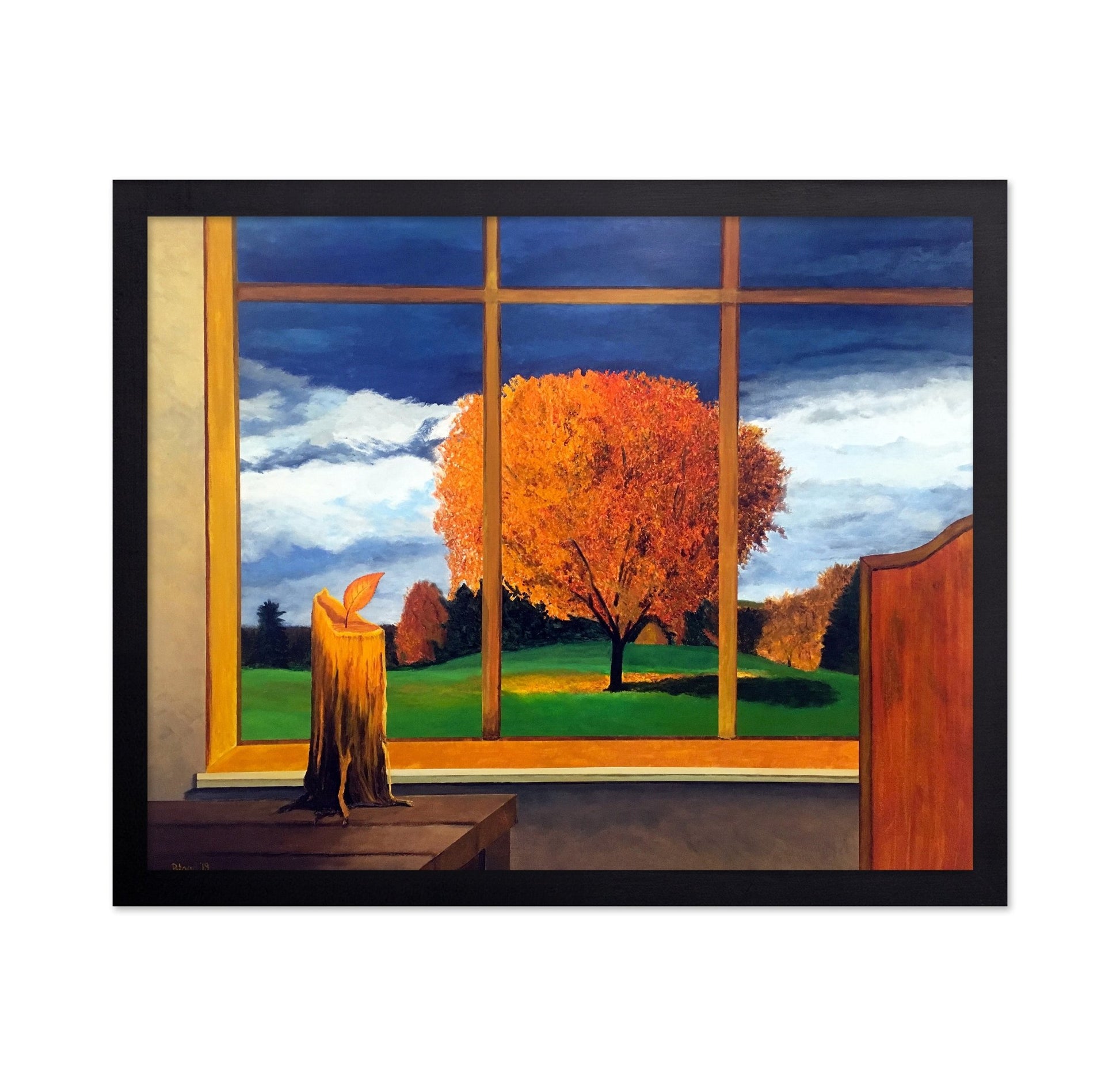 Autumn Window Glow