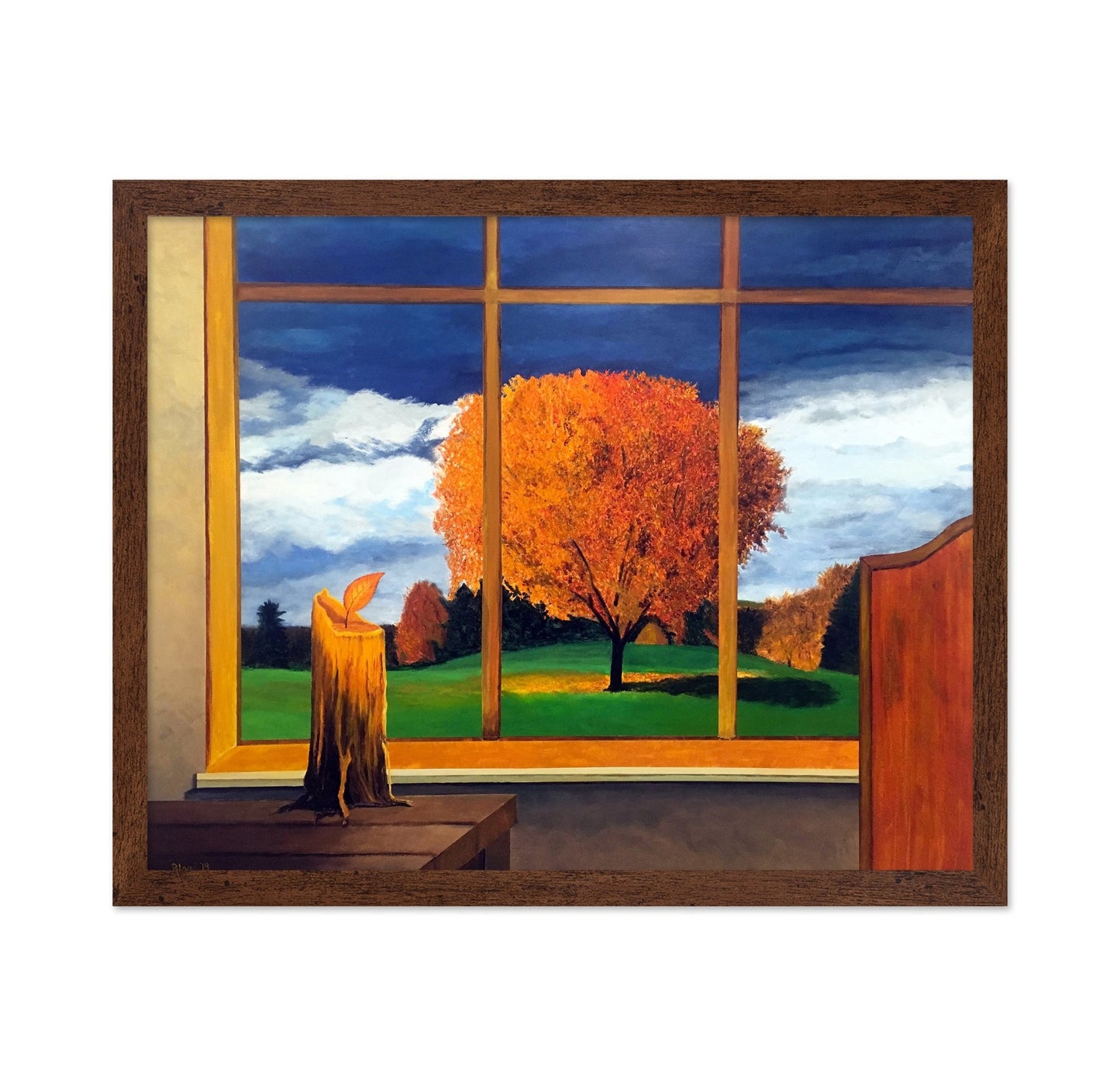 Autumn Window Glow