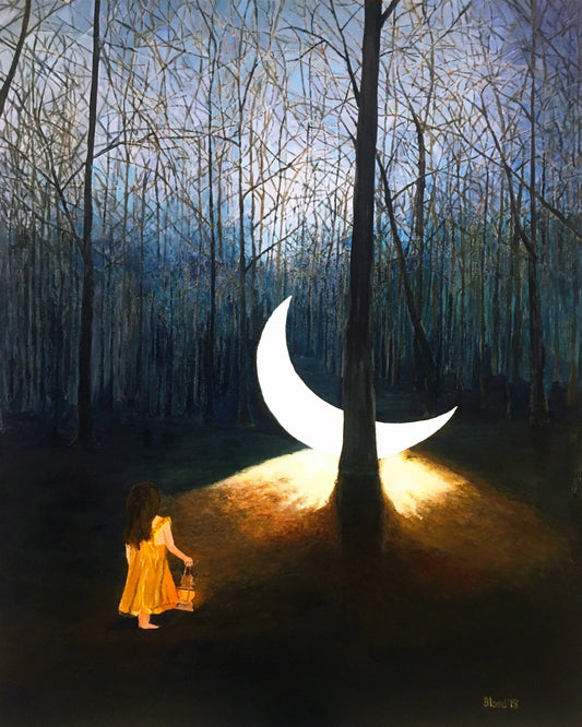 Girl Finds Moonlight