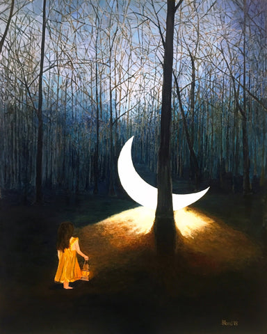 Girl Finds Moonlight