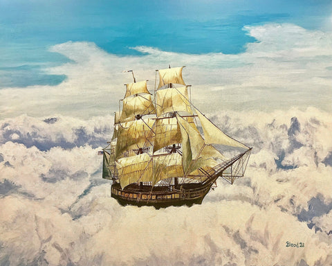 Ship Above The Clouds