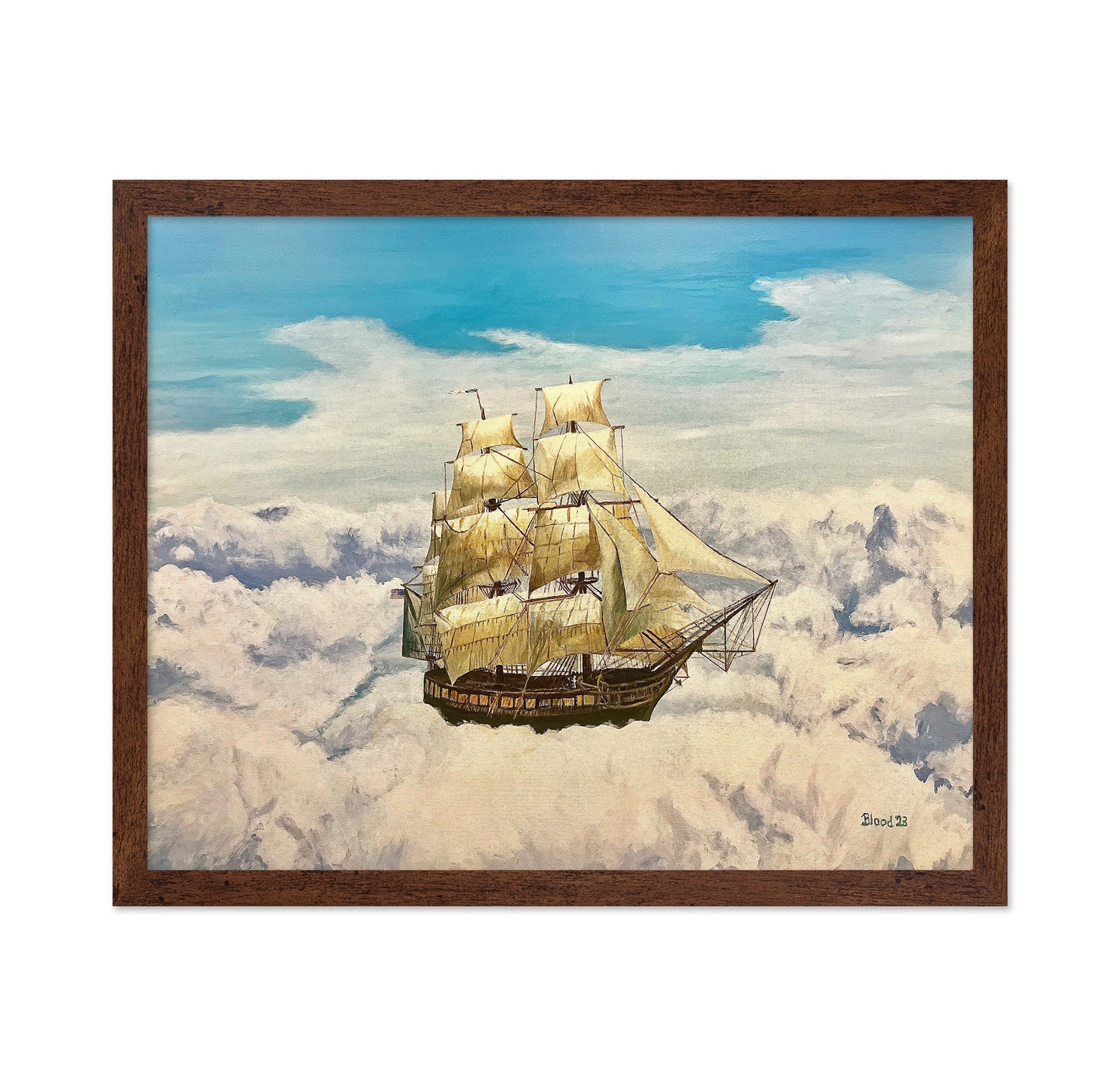 Ship Above The Clouds