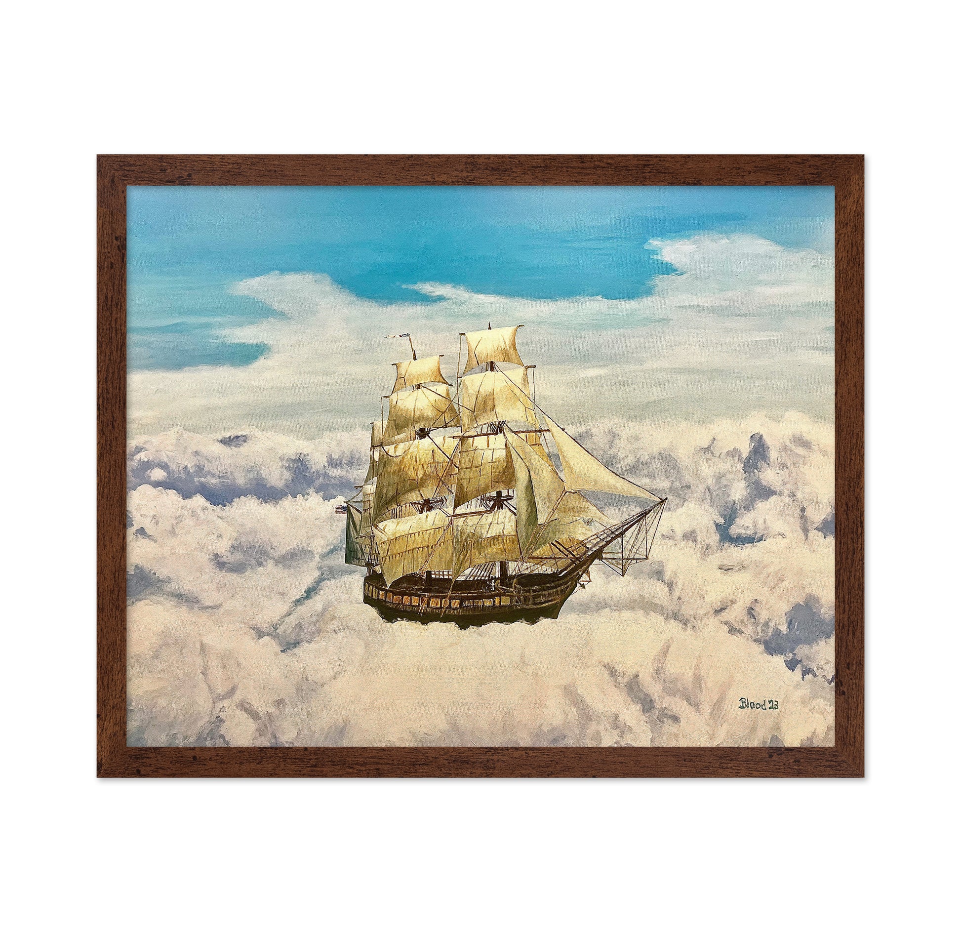 Ship Above The Clouds
