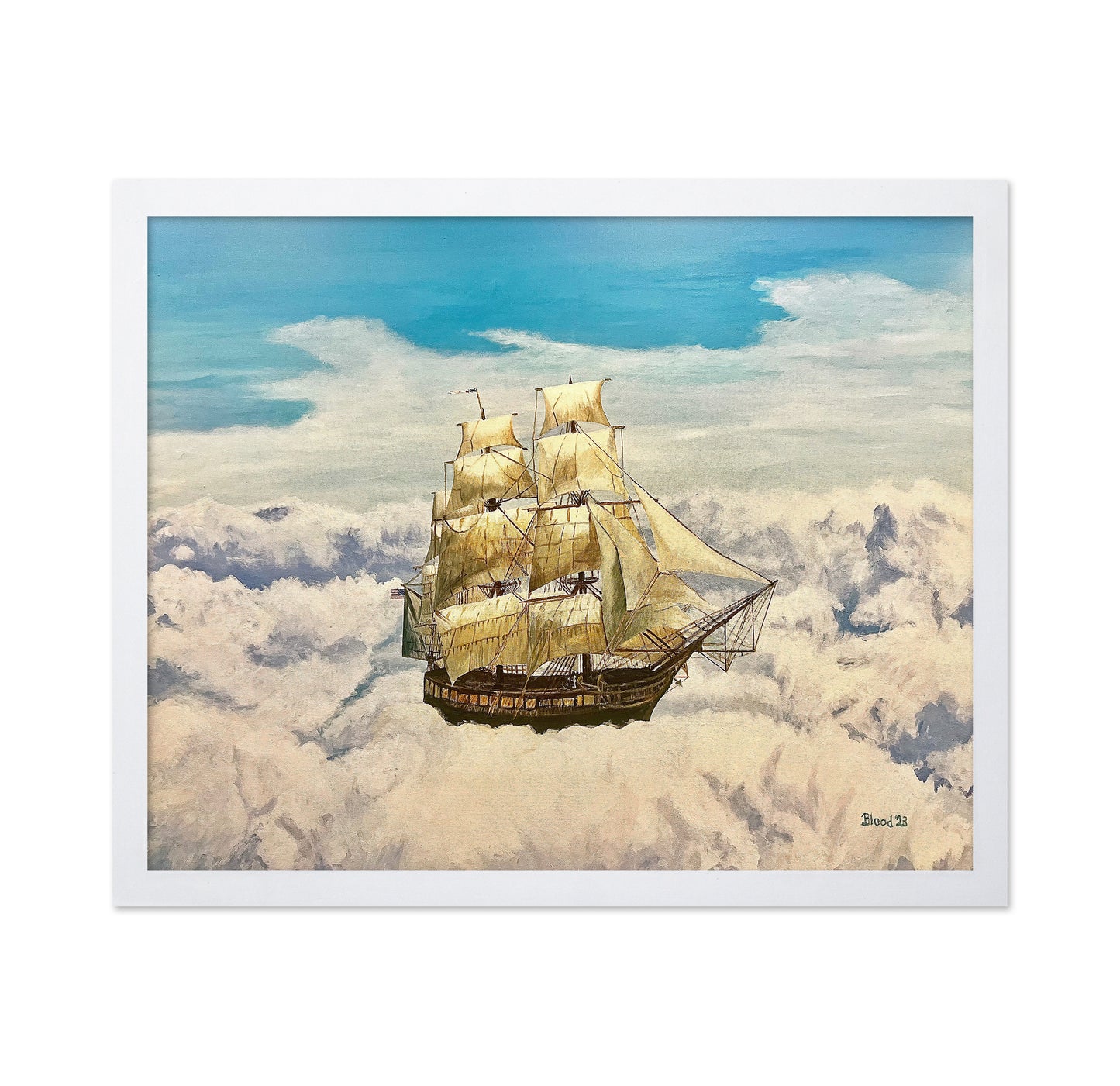 Ship Above The Clouds