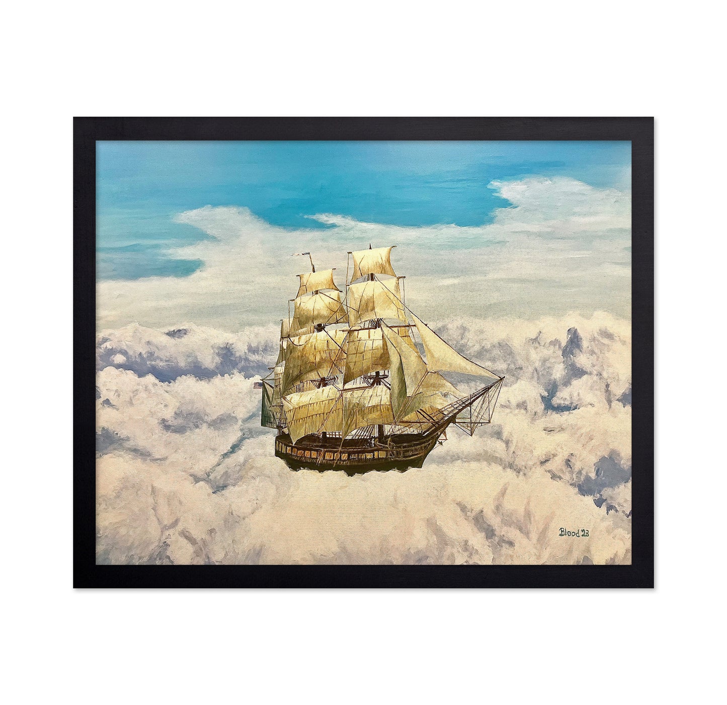Ship Above The Clouds