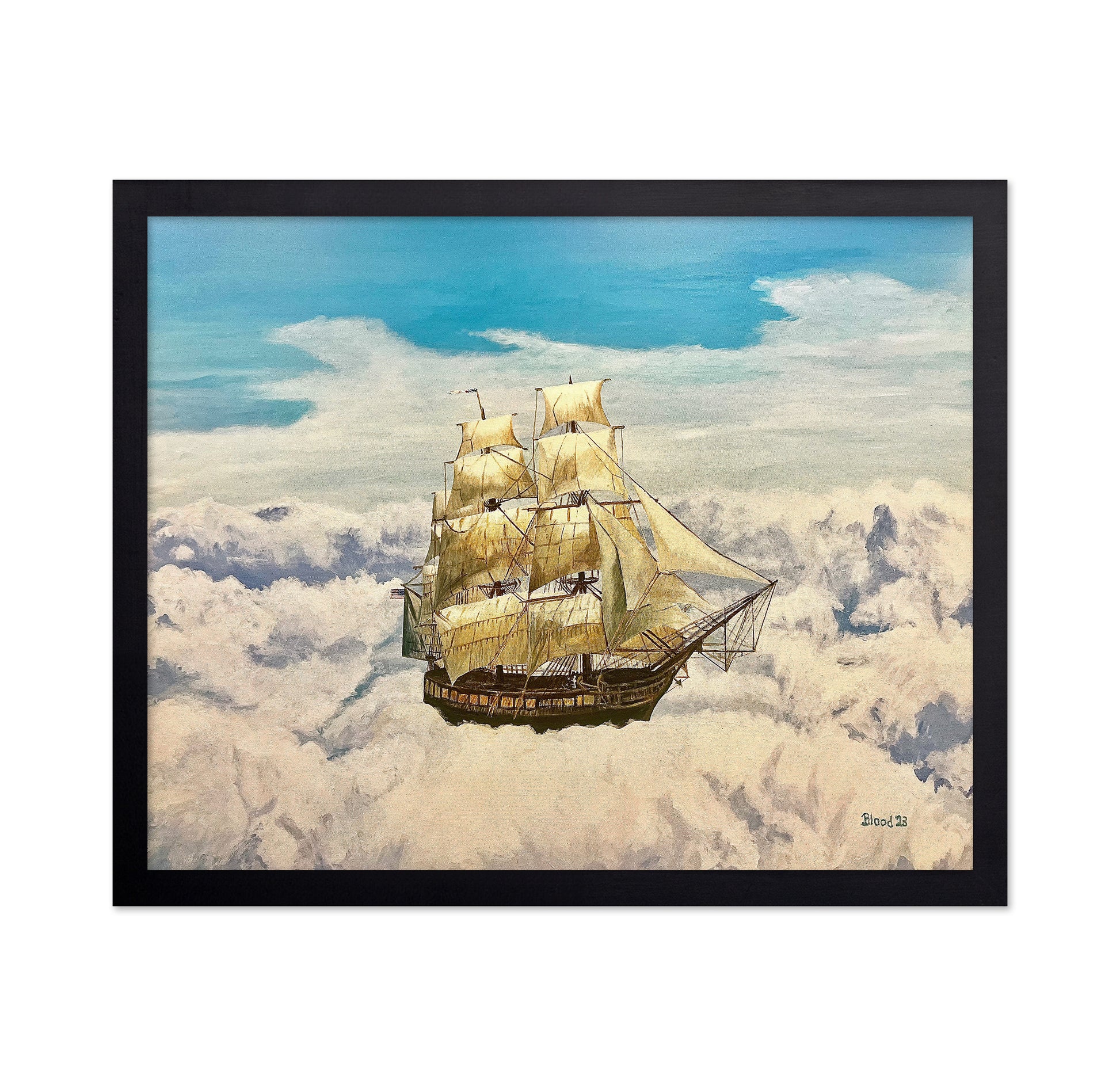 Ship Above The Clouds