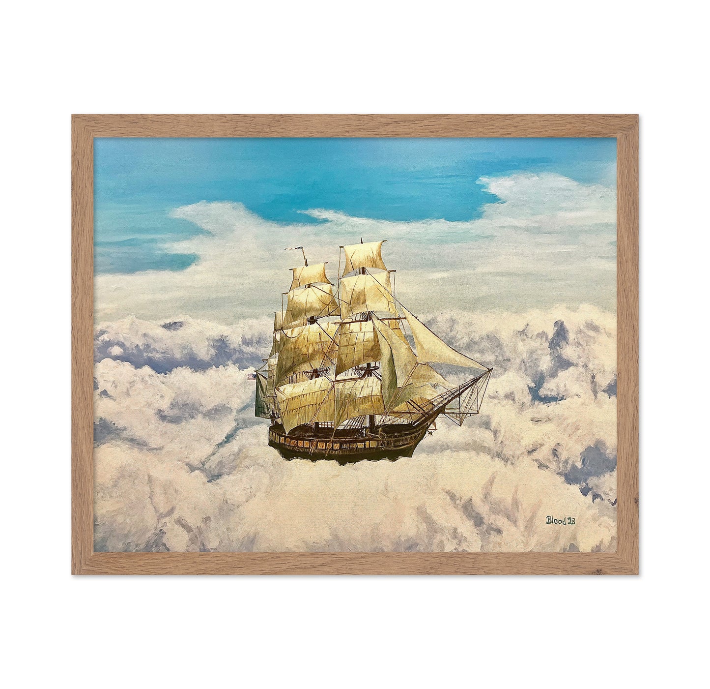 Ship Above The Clouds