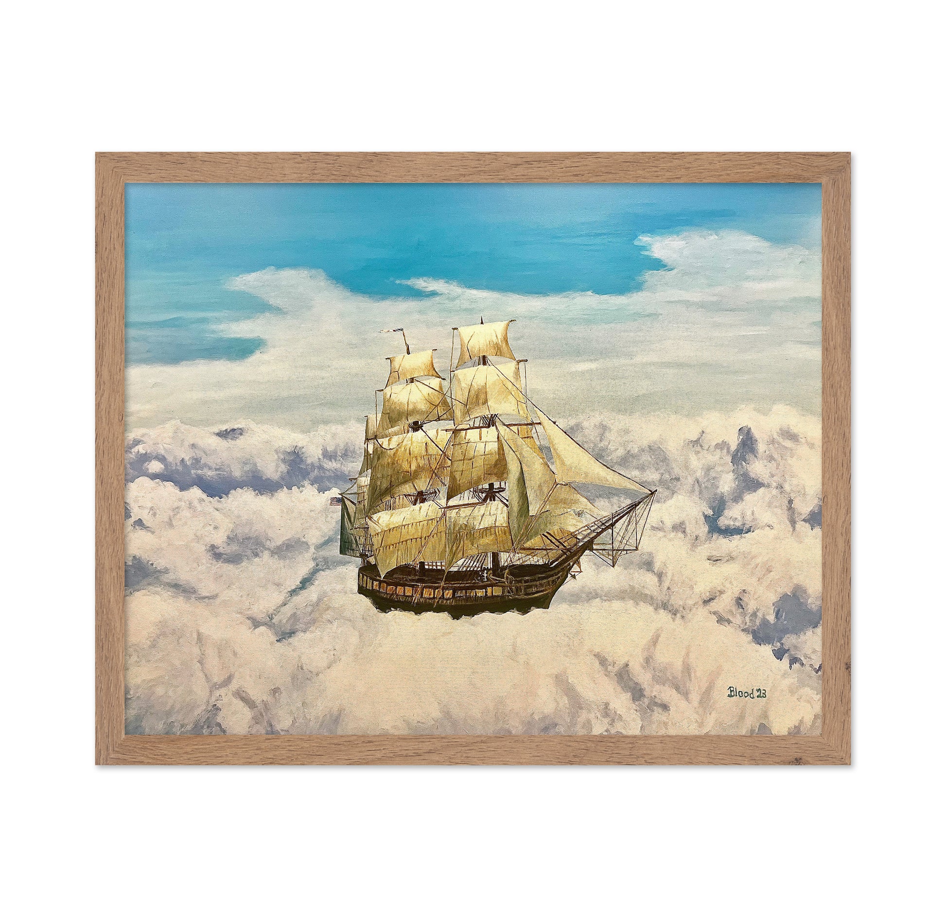 Ship Above The Clouds