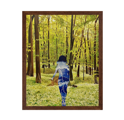 Sky Body In Forest