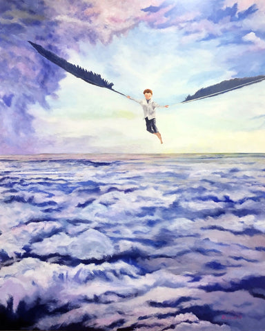 Boy With Sky Wings