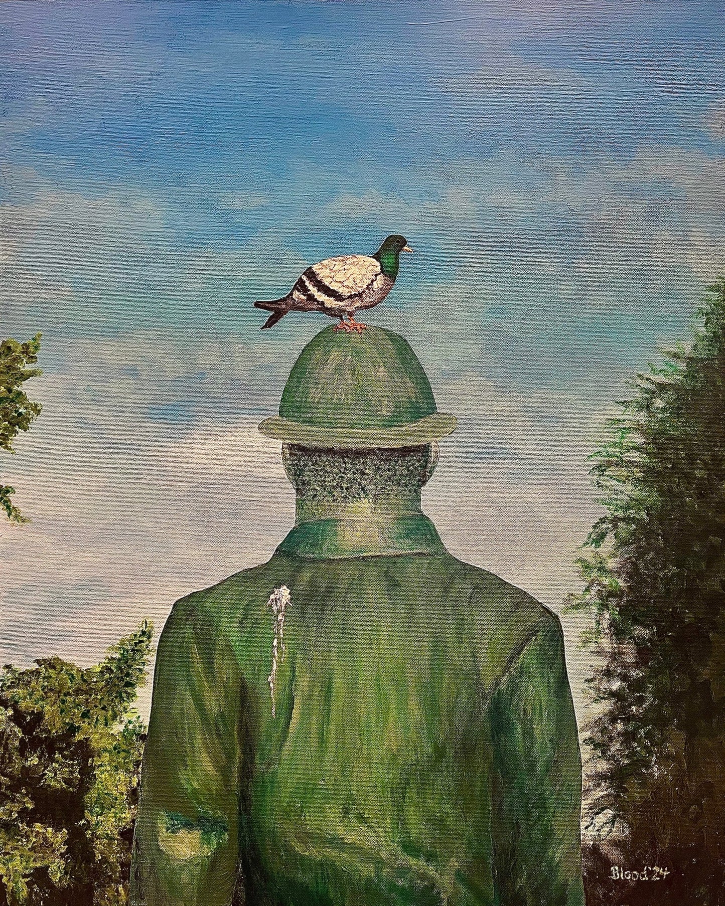 Man With Pigeon