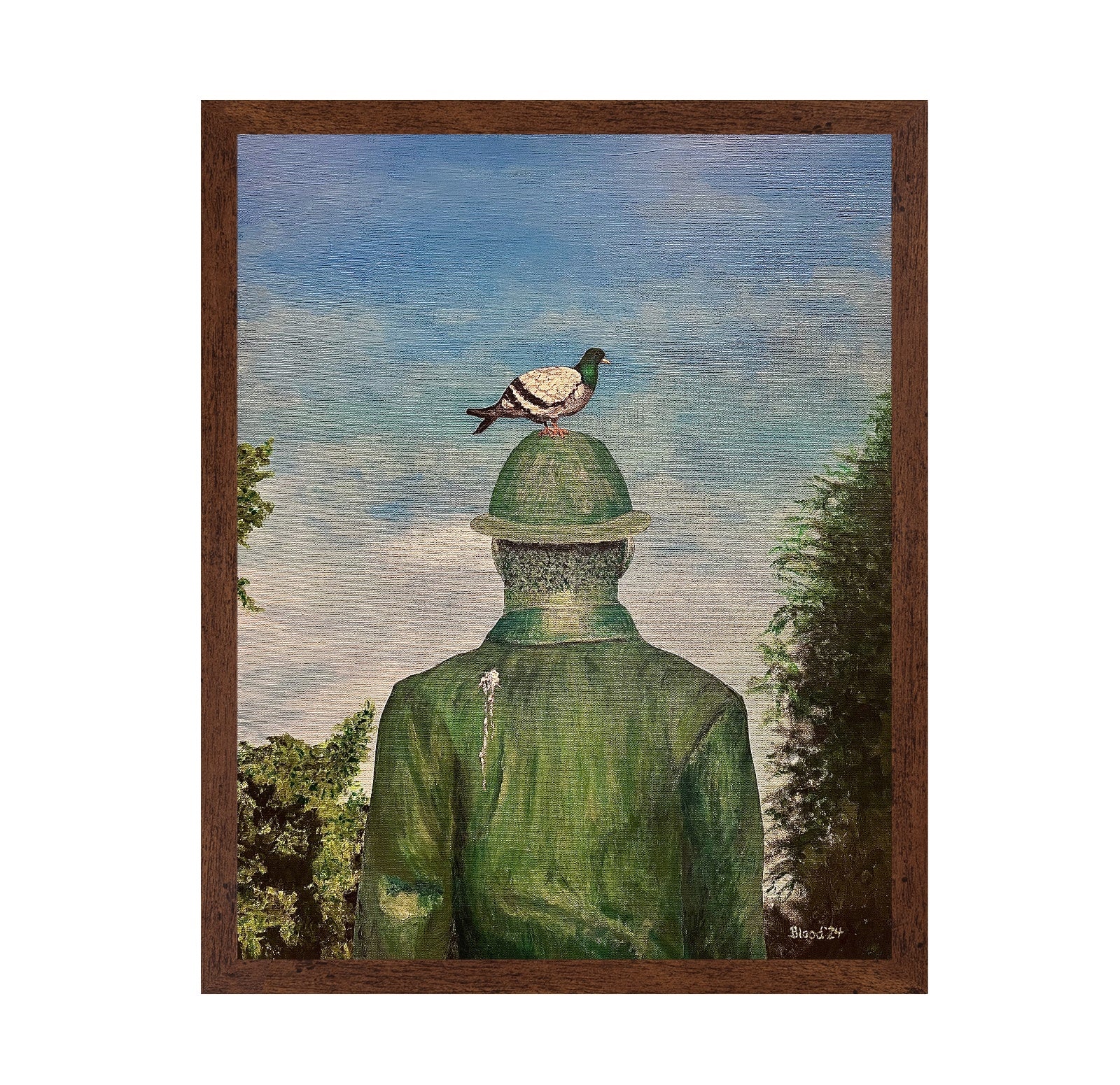 Man With Pigeon