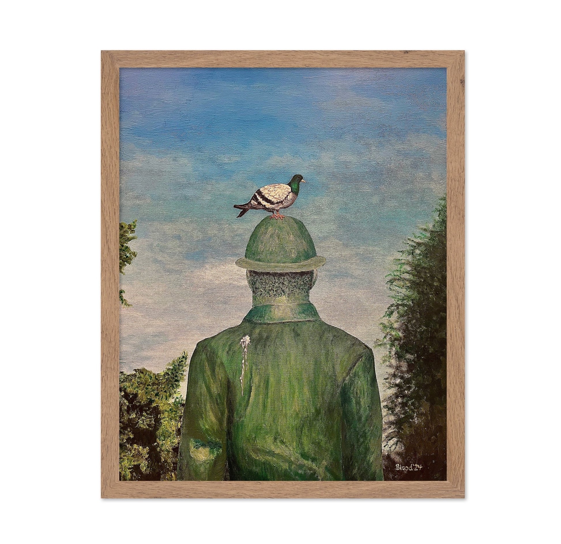 Man With Pigeon