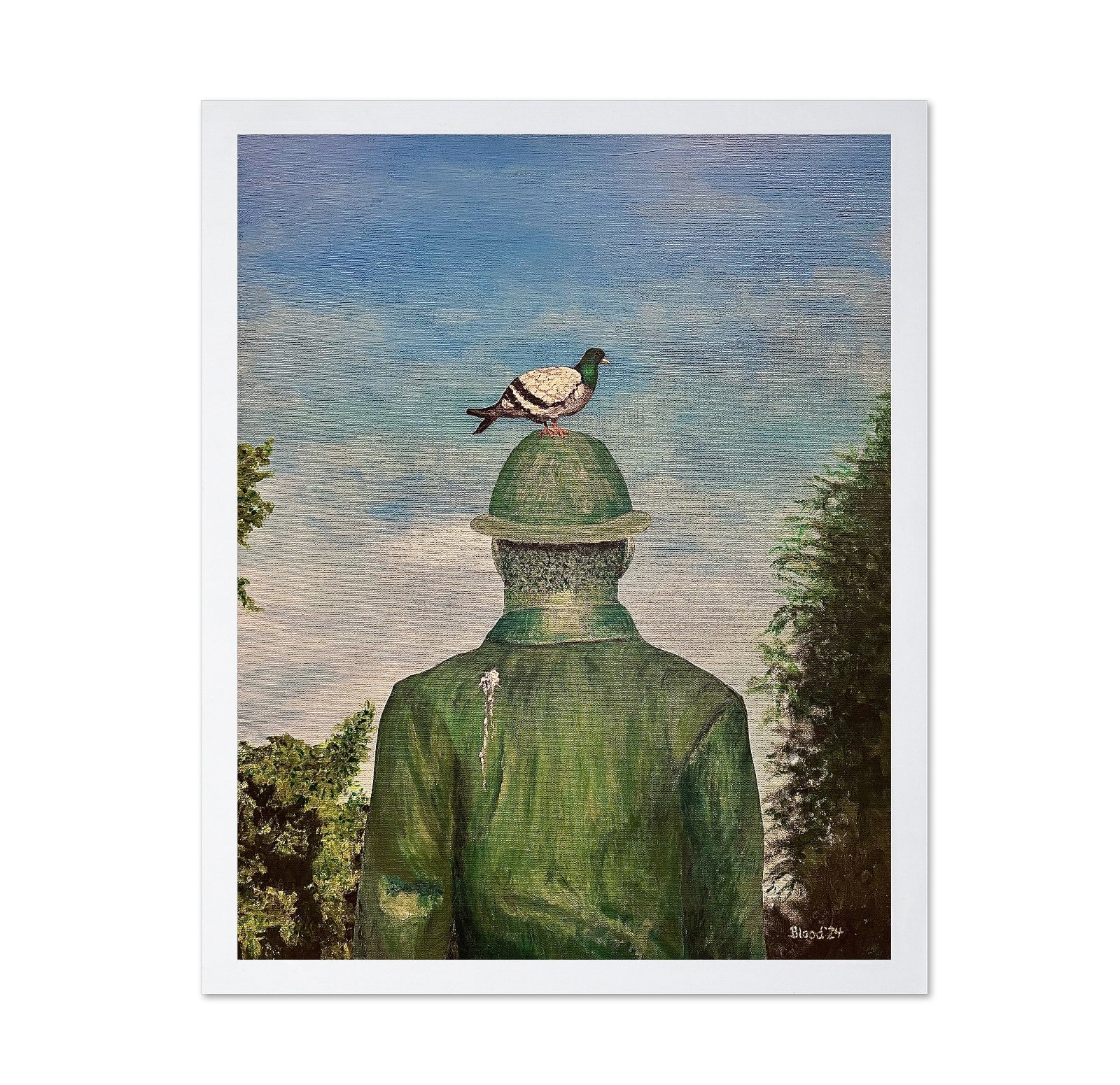Man With Pigeon