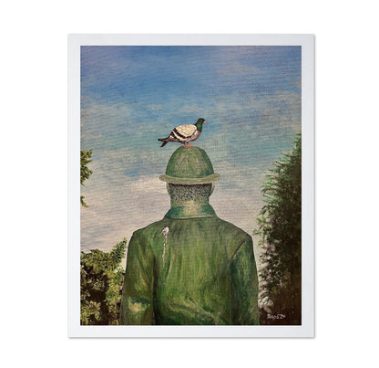 Man With Pigeon