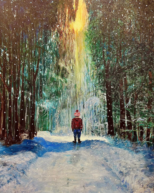 Winter Forest Glow No2