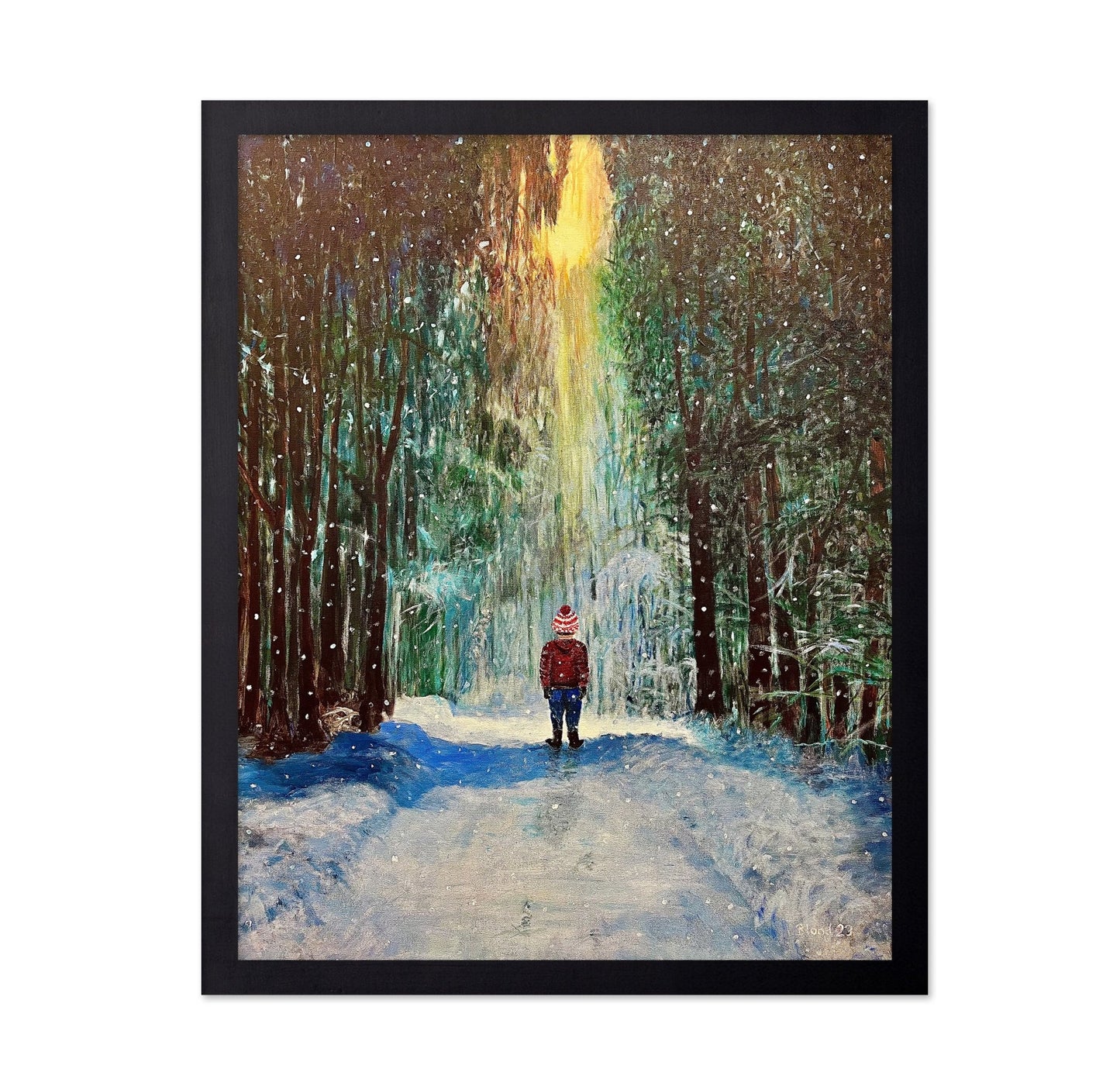 Winter Forest Glow No2
