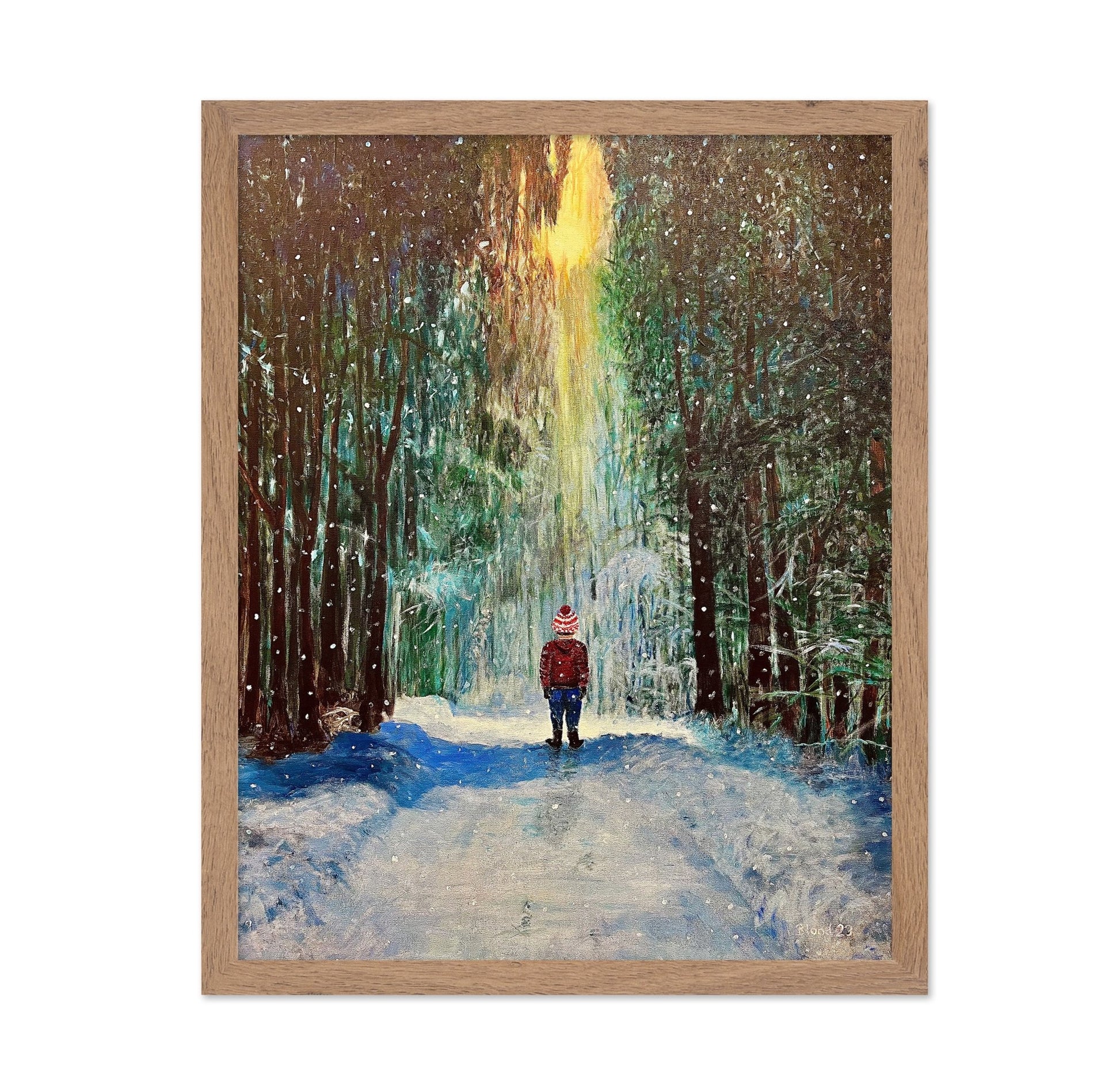 Winter Forest Glow No2