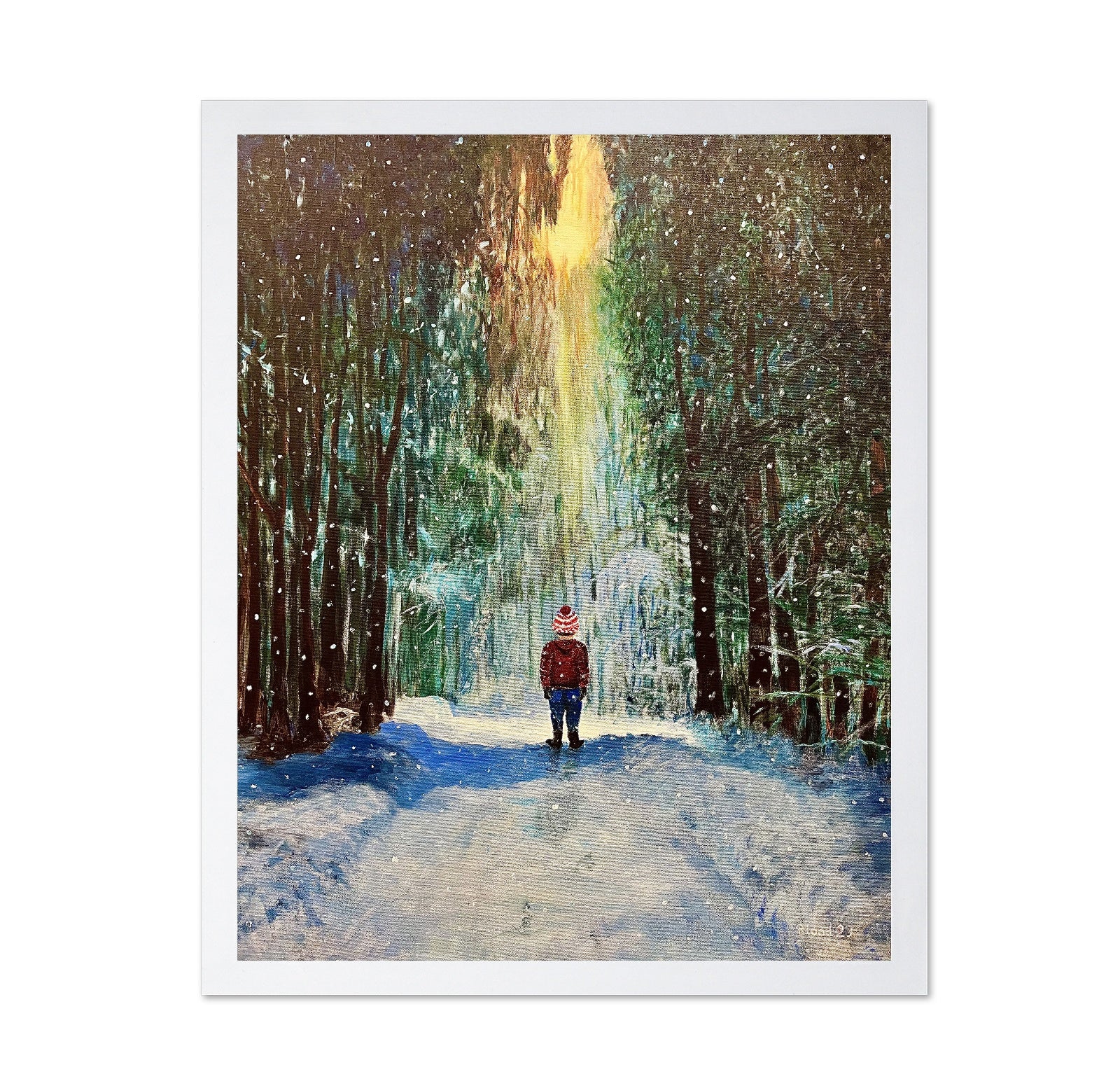Winter Forest Glow No2