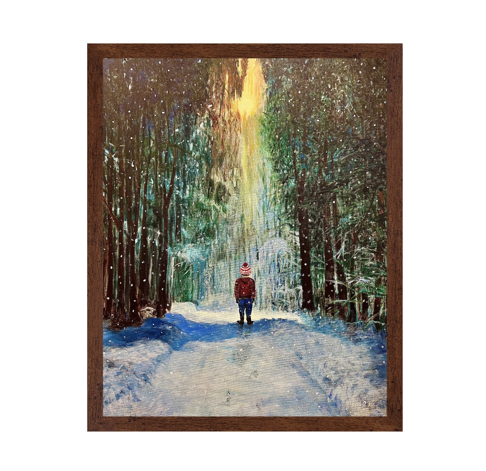Winter Forest Glow No2