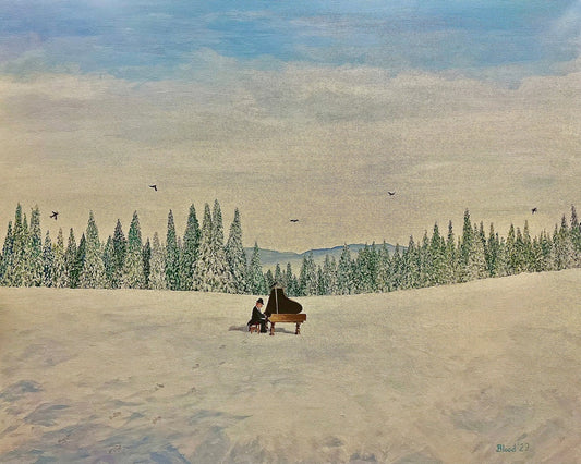 Snow Piano Silence