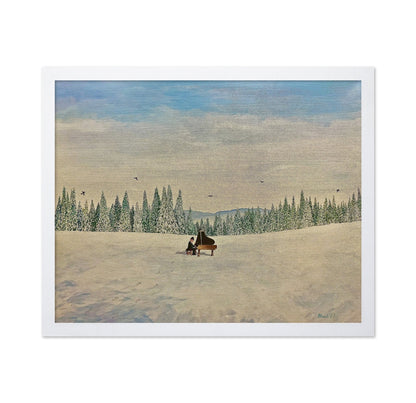 Snow Piano Silence