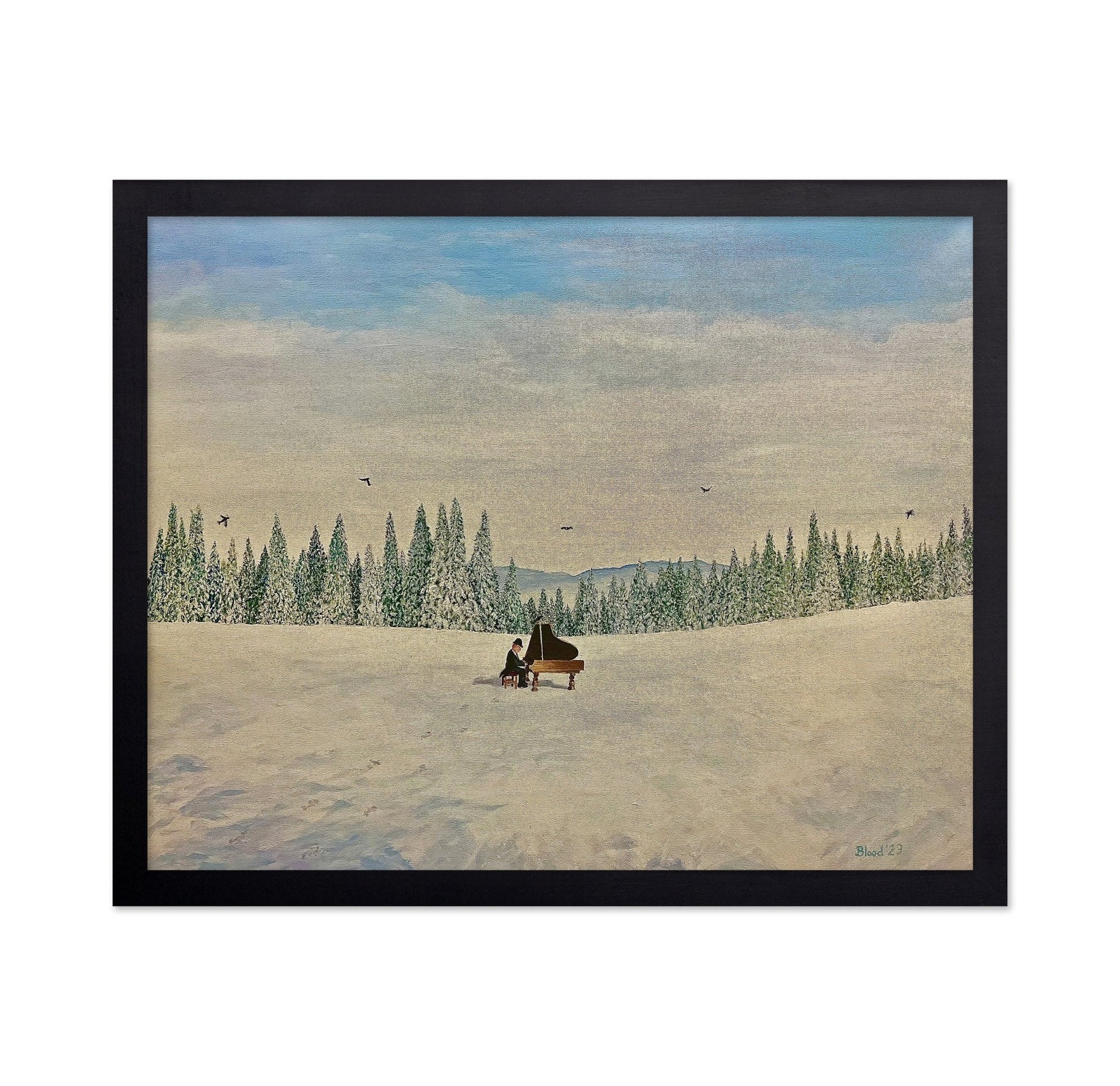 Snow Piano Silence