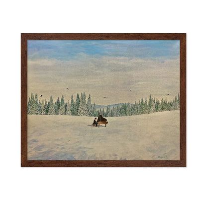 Snow Piano Silence