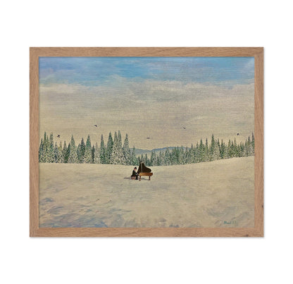 Snow Piano Silence