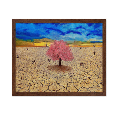 Lone Bloom Desert