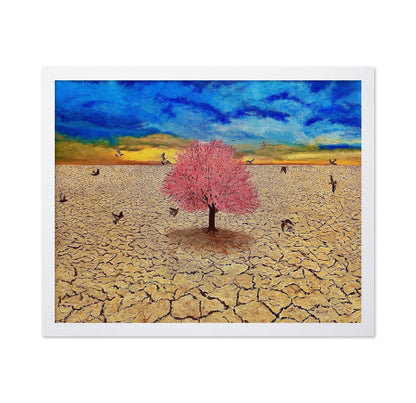 Lone Bloom Desert